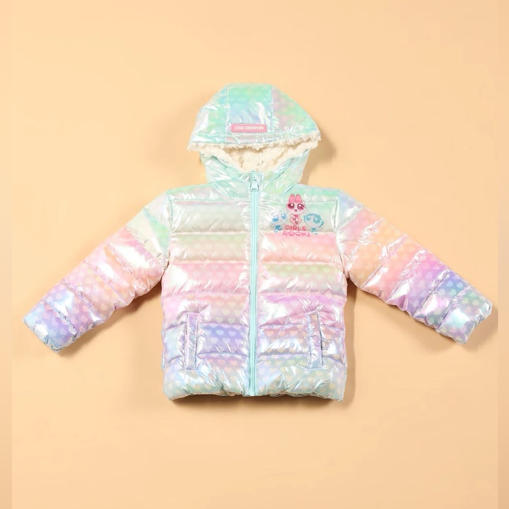 Cartoon Network "Power Puff Girls” Puffer Jacket-NWOT